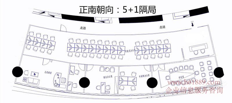 文博中心(新世界?文博中心 文博大廈)寫字樓 戶型圖片