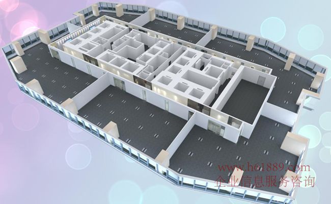 世紀匯廣場(交通銀虛大廈)寫字樓 戶型圖