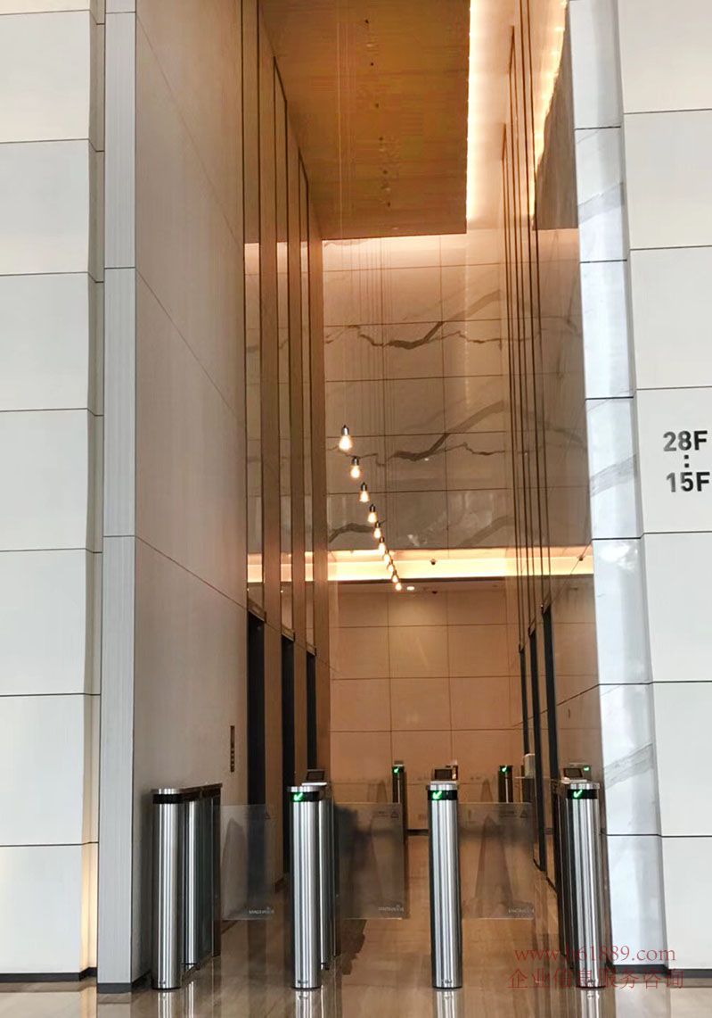 京基濱河時(shí)代大廈 寫(xiě)字樓 電梯廳圖片