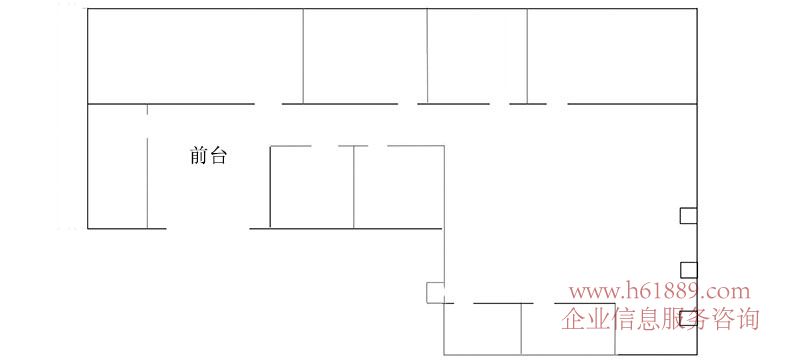 會展中心地鐵口 一手業(yè)主 電梯口 現代國際大廈 出租 戶型圖片
