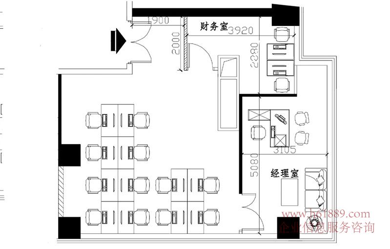 合廣場 崗廈地鐵站D出口 全辦公家私全新裝修 高區(qū) 優(yōu)惠出租 戶型圖片