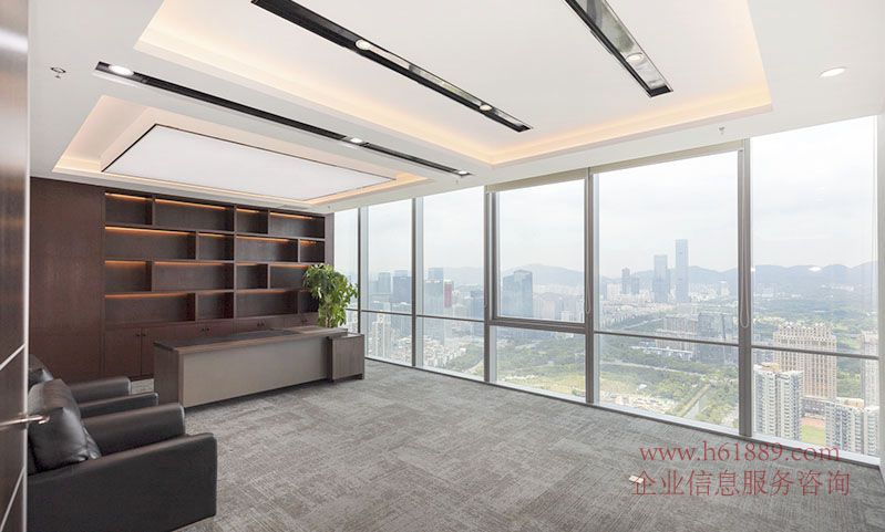 海岸中心(海岸環(huán)慶大廈)華強(qiáng)北 出租單價(jià)88元/平米/月起 精裝修 甲級寫字樓 裝修圖片
