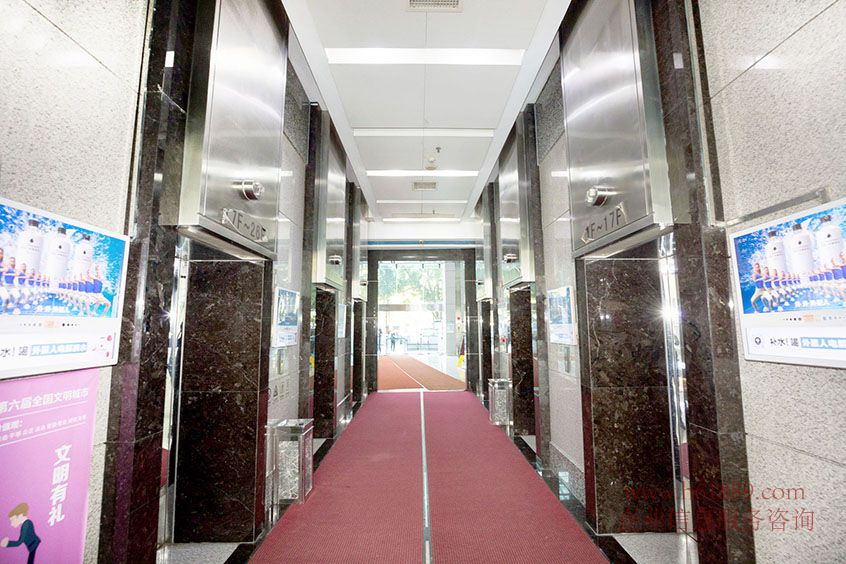 金運(yùn)世紀(jì)大廈 寫字樓 一樓電梯廳 裝修圖片