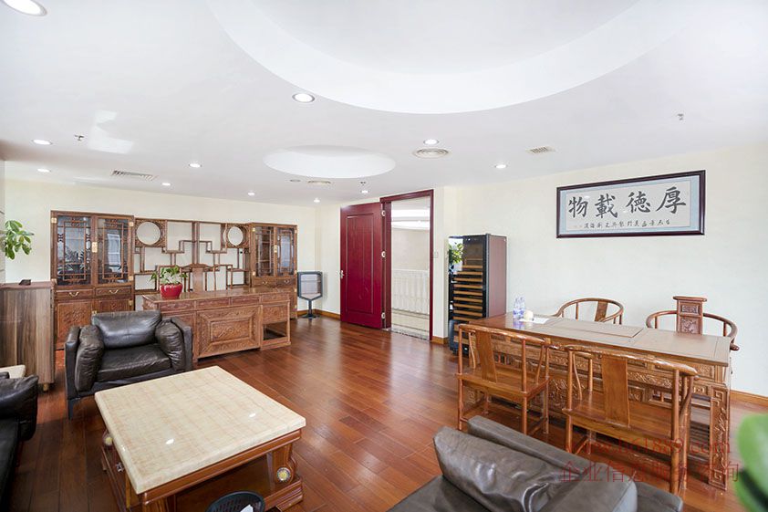 現(xiàn)代國(guó)際大廈(現(xiàn)代國(guó)際商務(wù)大廈)福田中心區(qū) 會(huì)展中心地鐵站 業(yè)主直出租 雙面采光 裝修圖片