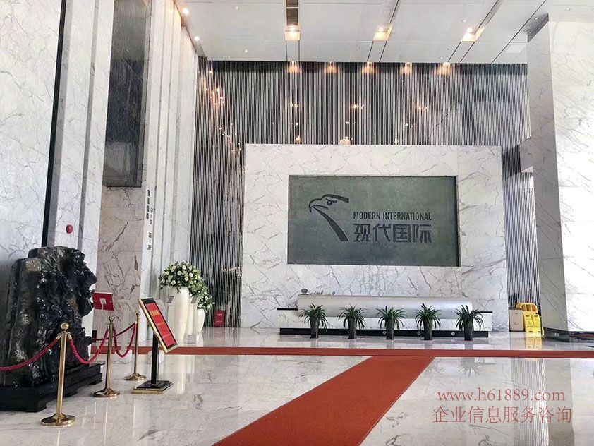 現(xiàn)代國(guó)際大廈(現(xiàn)代國(guó)際商務(wù)大廈)雙地鐵口 會(huì)展中心站 整層出租 一手業(yè)主出租 大堂圖片