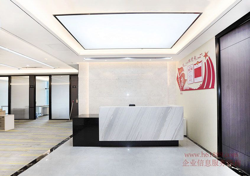 京地大廈 崗廈站D出口 地鐵10號(hào)線(坂田線)與地鐵1號(hào)線(羅寶線) 電梯口 全辦公家私 出租 裝修圖片