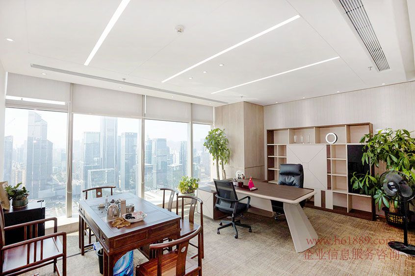 卓越世紀中心1號樓 西南向 海景 福田中心區(qū) 會展中心東 全辦公家私 圖片是實拍 卓越世紀中心1號樓 裝修圖片