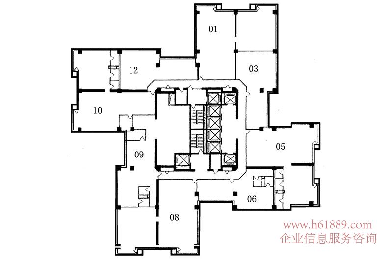 聯(lián)合廣場戶型圖片