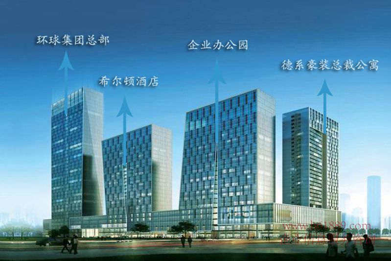 大中華國際金融中心(簡稱:大中華?IFC)A座外觀圖片